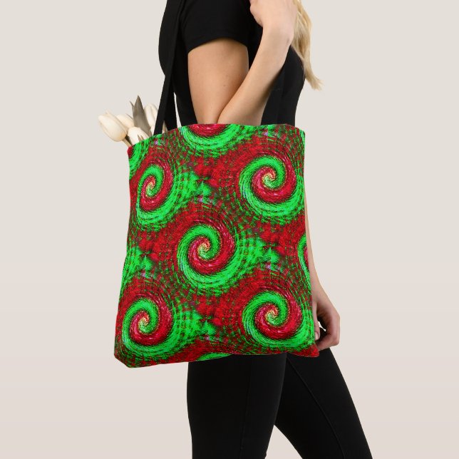 Tote Bag Noël de Twirlin...... (De près)