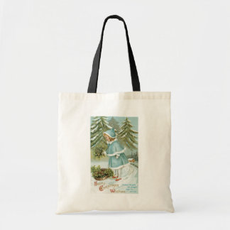Tote Bag Noël, Fille