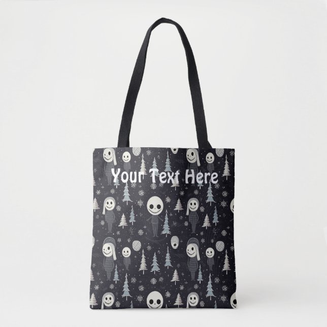 Tote Bag Noël gothique (Devant)