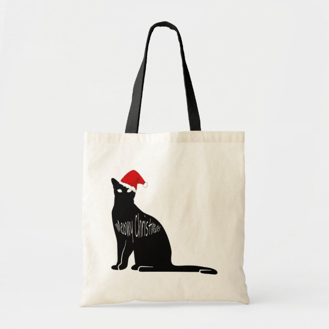 Tote Bag Noël Meowy (Devant)