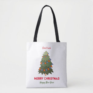Tote Bag Noël minimaliste mignon et le Nouvel An heureux
