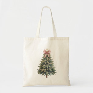 Tote Bag Noeud de sapin de Noël Coquette Xmas