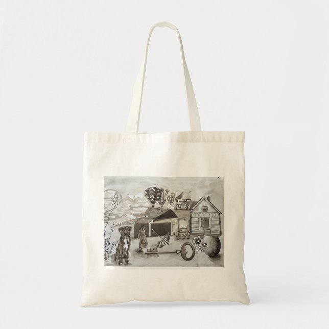 Tote Bag Nolan Collage (Devant)