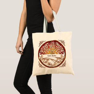 Tote Bag Nom de famille de Crimson