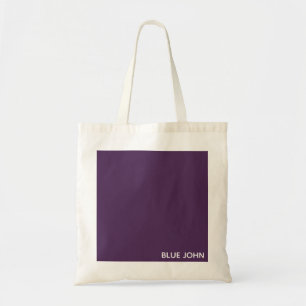 Tote Bag Nom de la couleur violette de Blue John