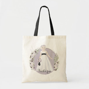 Tote Bag Nom de la fille de la Fleur de Blonde