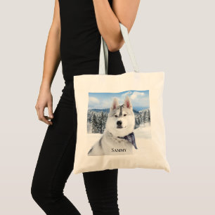 Tote Bag Nom de la photo de l'animal