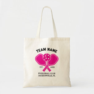 Tote Bag Nom de l'équipe de Pickleball personnalisé - Conce