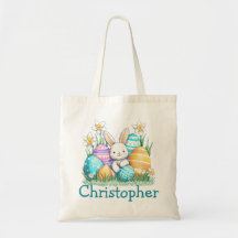 Nom de Pâques Enfants Garçons Lapin