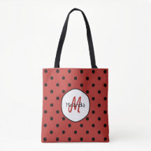 Nom et monogramme des Pois de la coccinelle rouge