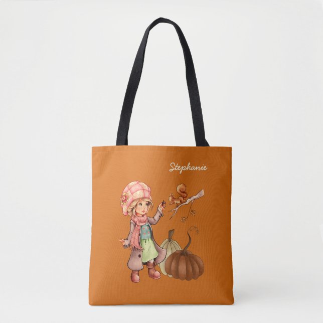 Tote Bag Nom personnalisé Don Thanksgiving (Devant)