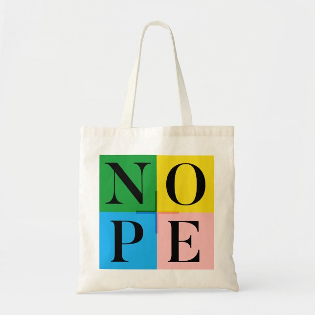 TOTE BAG NOPE (Devant)