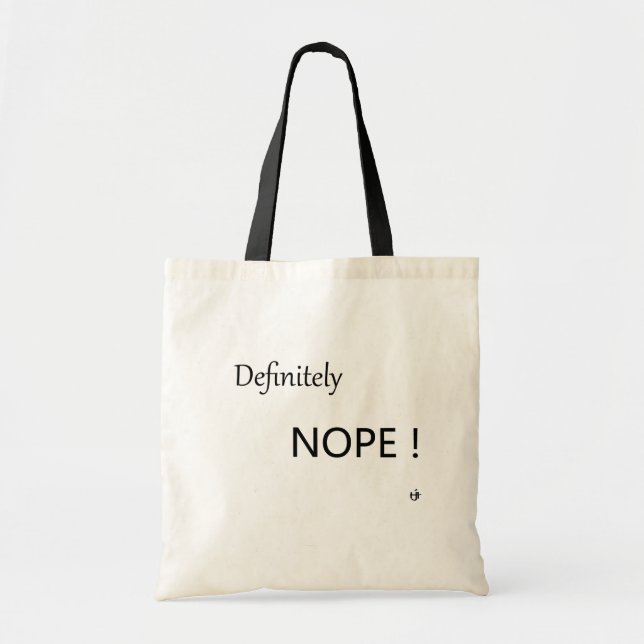Tote Bag Nope (Devant)
