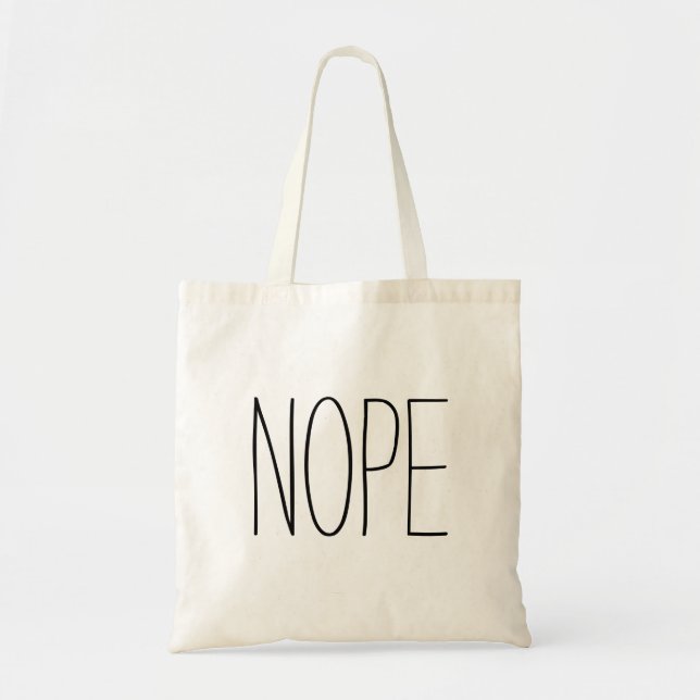 Tote Bag Nope (Devant)