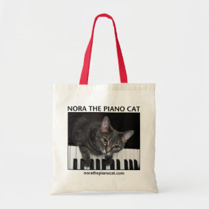Tote Bag Nora Le Piano Cat Fourre-tout 001