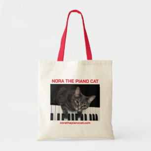 Tote Bag Nora Le Piano Cat Fourre-tout 001