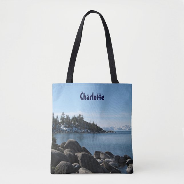 Tote Bag North Shore Lake Tahoe, Incline Village, Nevada (Devant)