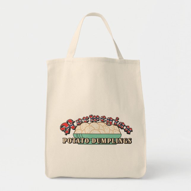 Tote Bag Norwegian Potato Dumplings (Devant)