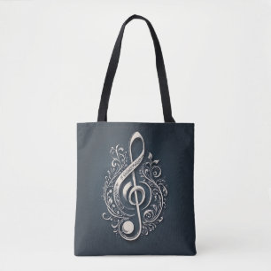 Tote Bag Note de clic de musique