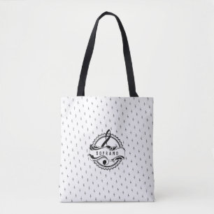 Tote Bag Note musicale Fourre-tout de chanteur de soprano
