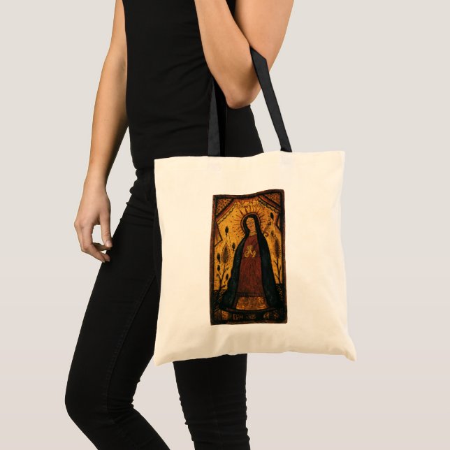 Tote Bag Notre-Dame de Guadalupe par Pedro Antonio Fresquis (Devant (produit))