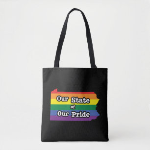 Tote Bag Notre État de notre fierté Pennsylvanie