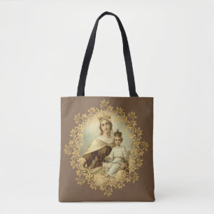 Tote Bag Notre Madame du mont Carmel et de St Therese de