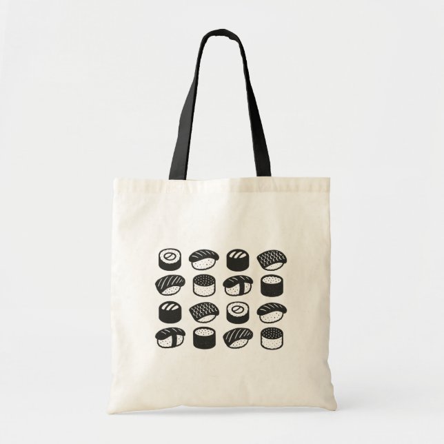 Tote Bag Nourriture japonaise (Devant)