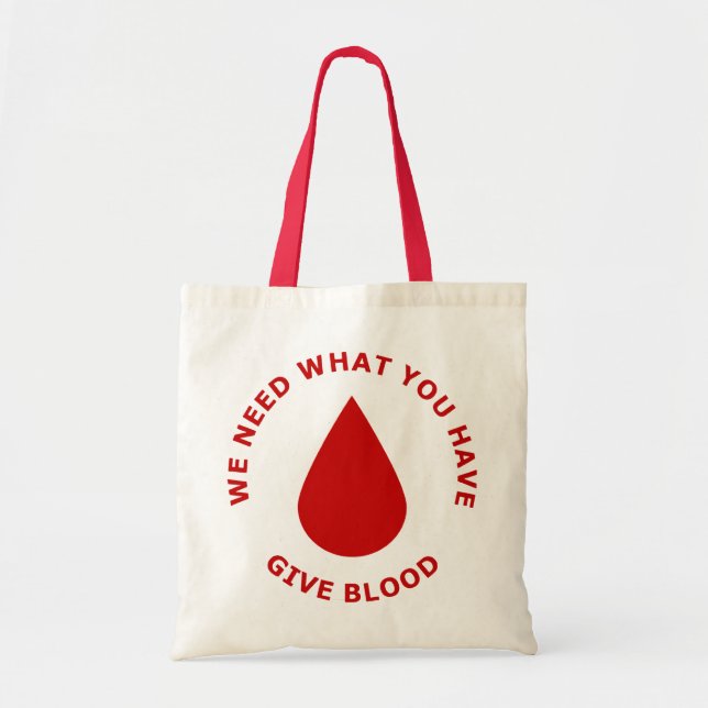 Tote Bag Nous avons besoin de ce que vous avez, donnons le (Devant)