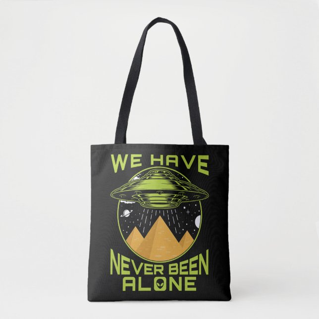 Tote Bag Nous N'Avons Jamais Été Seuls Aliens Anciens Egypt (Devant)