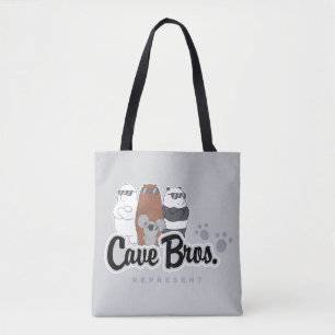 Tote Bag Nous Ours Nus - Bros Grotte. Représenter