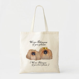 Tote Bag Nous sommes des Pékinois