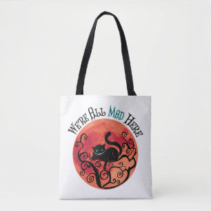 Tote Bag Nous sommes tous morts ici - Cheshire Cat