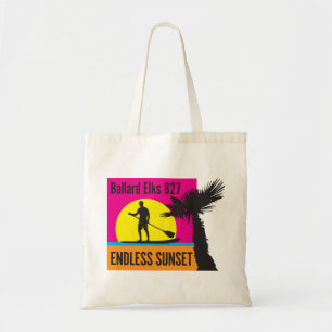 Tote Bag NOUVEAU BAR FUNDRAISER Coucher de soleil sans fin