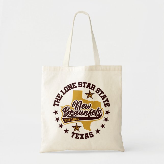 Tote Bag Nouveau Braunfels, Texas (Devant)