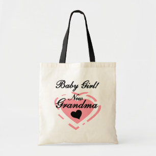 Tote Bag Nouveau Grand-mère Baby Girl Tshirts et cadeaux