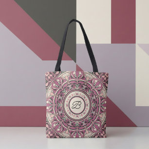 Tote Bag Nouveau Mandala Floral