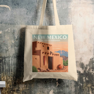 Tote Bag Nouveau-Mexique vintage