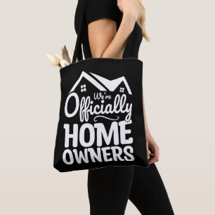 Tote Bag Nouveau propriétaire Nous sommes officiellement pr