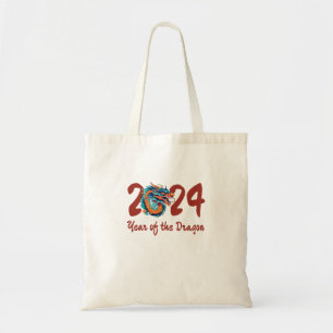 Tote Bag Nouvel An chinois du dragon Cadeau chinois Zodiac
