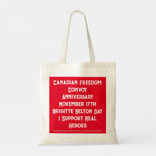 Tote Bag NOUVELLE Brigitte Belton Day Cash Freedom by RoseW