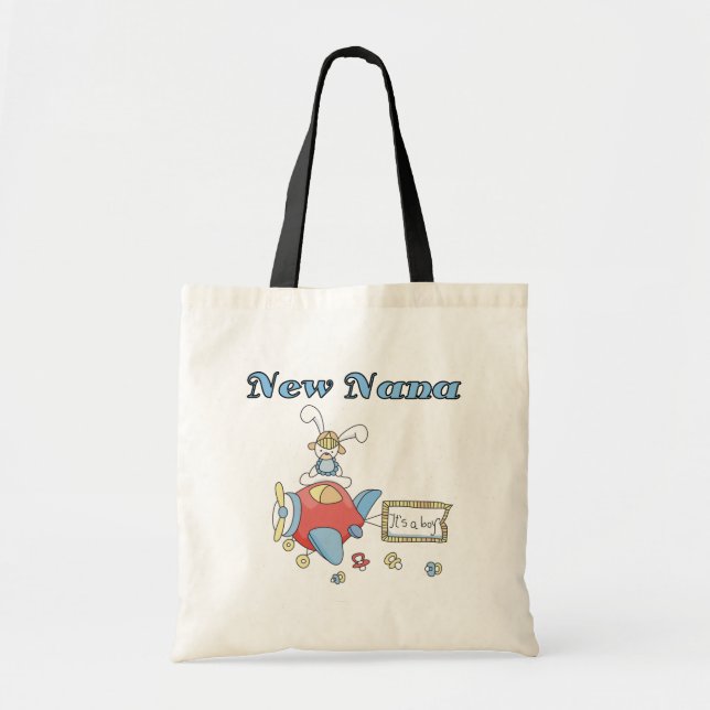 Tote Bag Nouvelle Nana de T-shirts et cadeaux d'avion-garço (Devant)