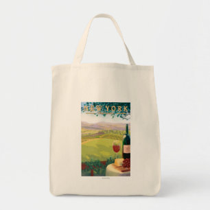 Tote Bag Nouvelle scène de pays de YorkWine
