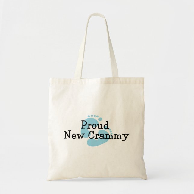 Tote Bag Nouvelles empreintes de pas fières de bébé de (Devant)
