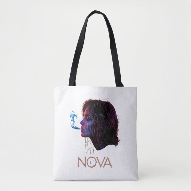 Tote Bag Nova Glow Painted Silence (Devant)