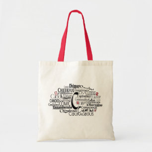 Tote Bag Nuage de mots adjectif commençant par la lettre C