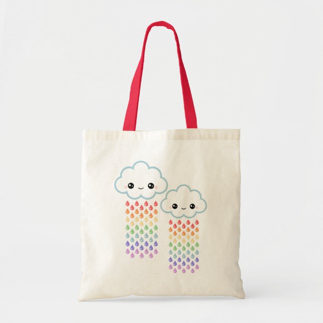Tote Bag Nuages heureux (Devant)