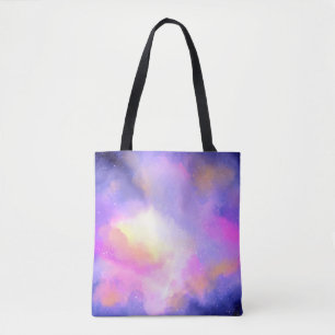 Tote Bag Nuages surréalistes cool Aquarelle