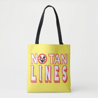 Tote Bag Nudistes, Pas De Lignes De Tan