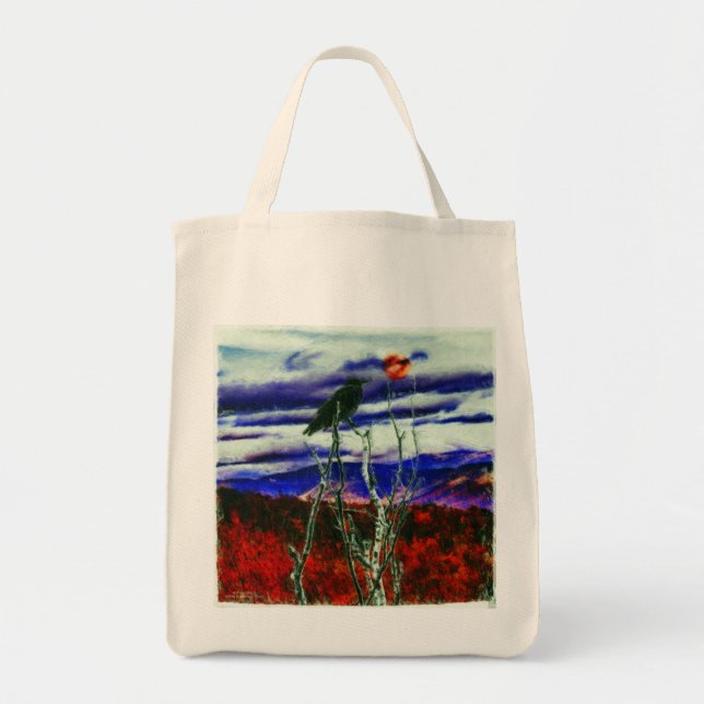 Tote Bag Nuit d'automne (Devant)